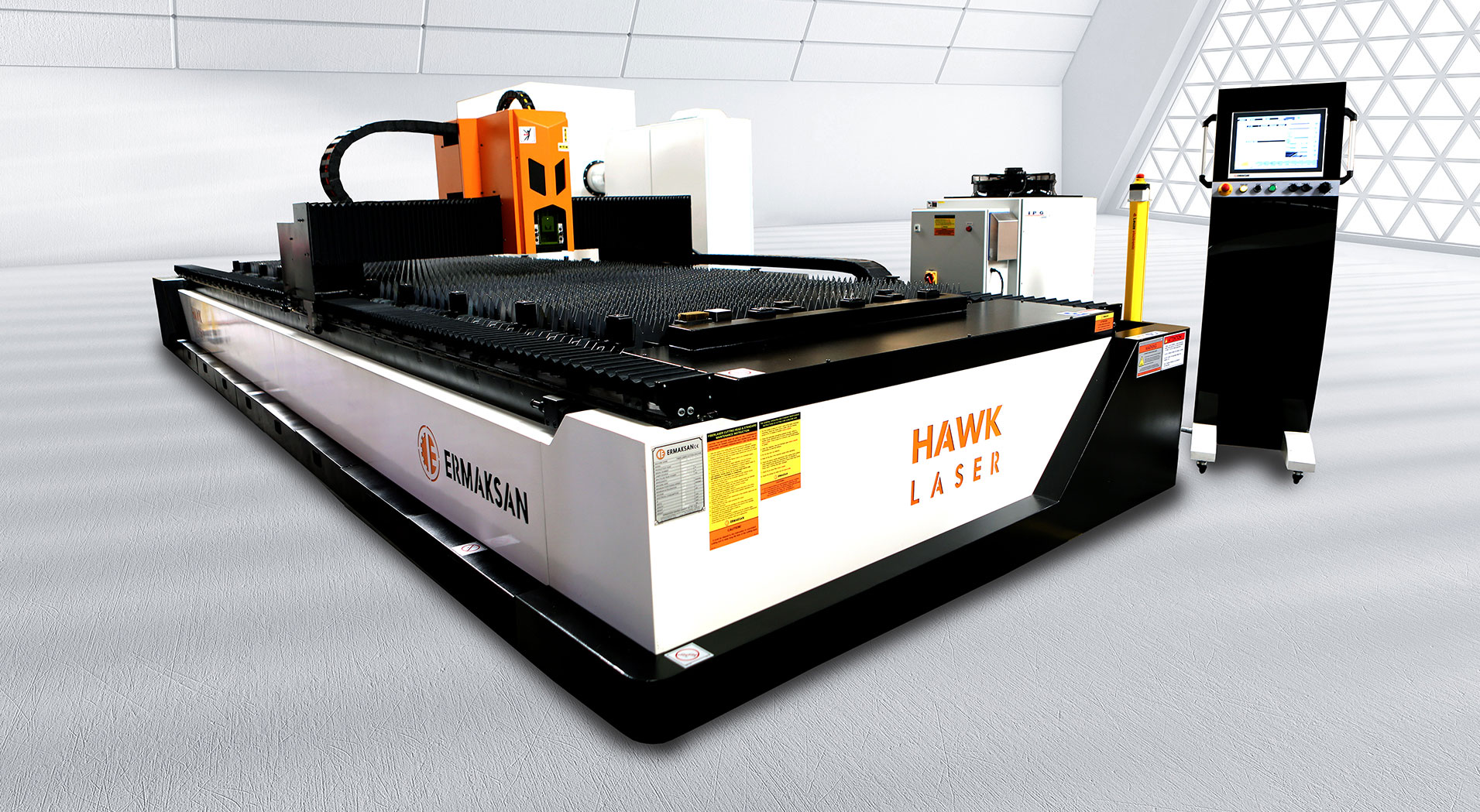 ABD için özelleştirilmiş FIBERMAK HAWK 6X1,5 metre 