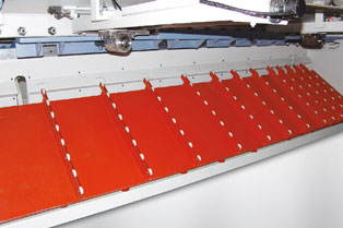 MONO-BLOCK PNEUMATIC SHEET SUPPORT SYSTEM (BACK)